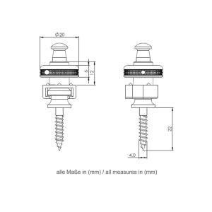 SCHALLER 14010101 - strap locks