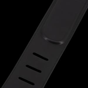 PRODIPE SUIR4 - Sangle Cuir pleine fleur noire rembourrée pour guiitare