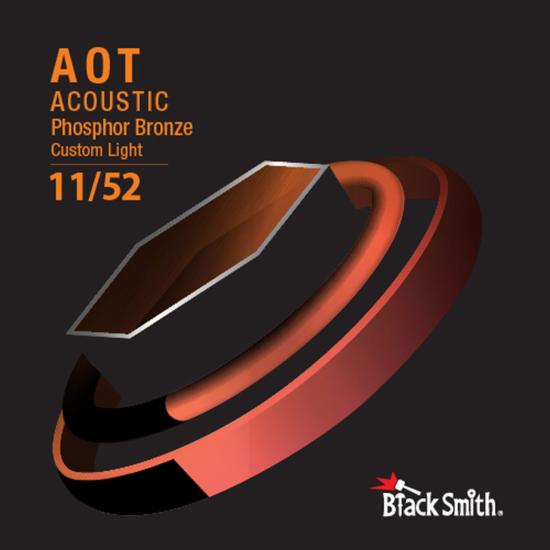BLACK SMITH AOT-PB1152 - Jeu de cordes acoustique AOT 11-52