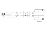 CORDIAL ECL CFY3WPP-LONG - Mini-Jack / Jack - Mini-J./2 J. mono M. Y long - 3m