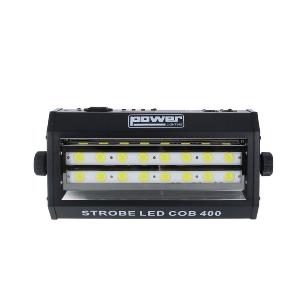 POWER LIGHTING - STROBE LED COB 400 - STROBOSCOPE 400W 16 LEDS BLANCHES