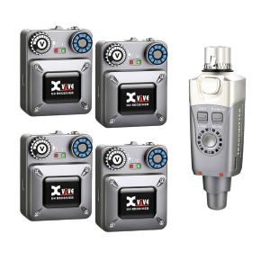 X-VIVE XVI-U4R4 - Système HF in-ear monitor