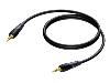 PROCAB CLA716/1.5 - Câble 3.5 jack male stereo vers 3.5 jack male stereo - 1.5 m