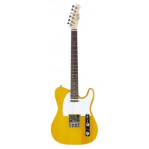 DE SALVO EGTLY - Guitare électrique tele jaune