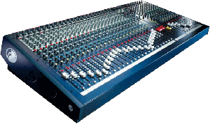 SOUNDCRAFT Console de mixage LX7II 24 mono + 2 stéréo + 6 Aux.